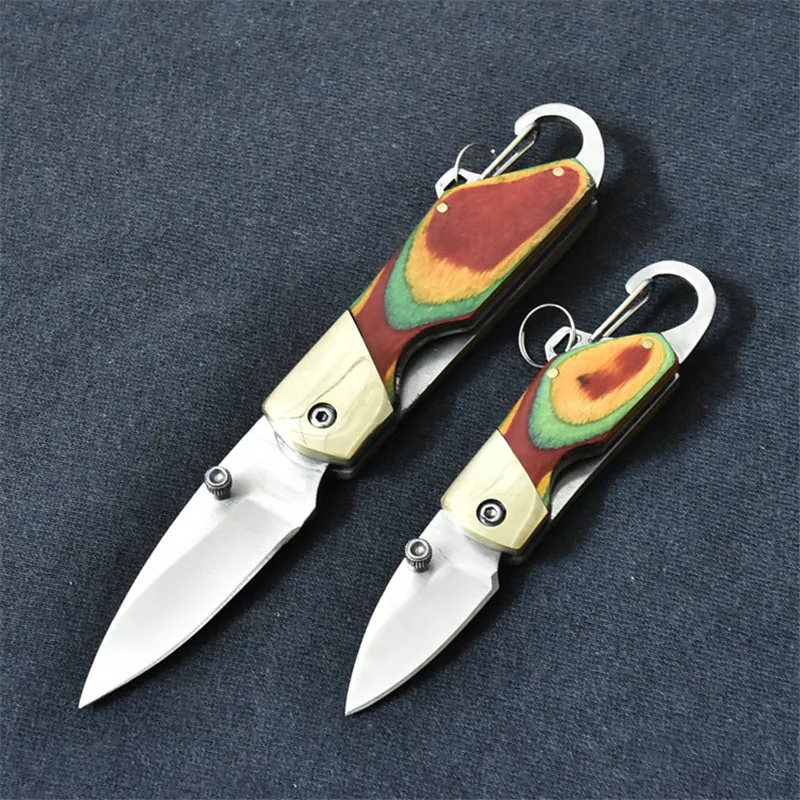 Открытый брелок складной Ножи самообороны мини Портативный высокая твердость