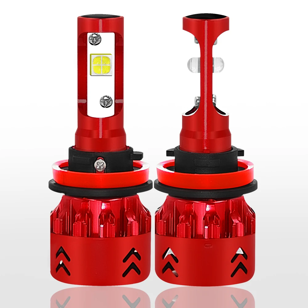 2x XHP50 H7 светодиодный чип H4 Hi/Low HB2 H8 H11 9005 HB3 9006 HB4 Автомобильный светильник лампа