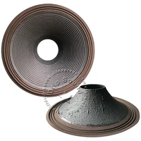 18 inch 445mm 115mm core speaker cone paper basin woofer drum paper 3 ring cloth edge trumper bass repair parts 3