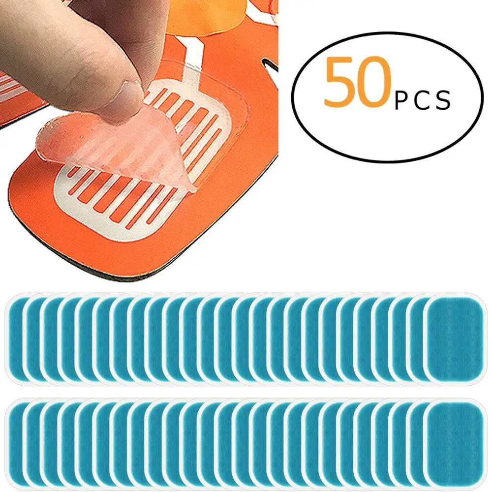 

50Pcs Hydrogel Sticker Patch For ABS EMS Abdominal Stimulator Hip Trainer Toner Trimmer Belt Replacement Pads Vibration Fitness