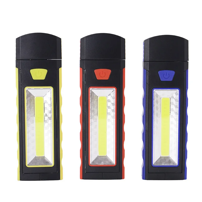 Портативный COB светодиодный рабочий свет инспекционная лампа Магнитный флэш