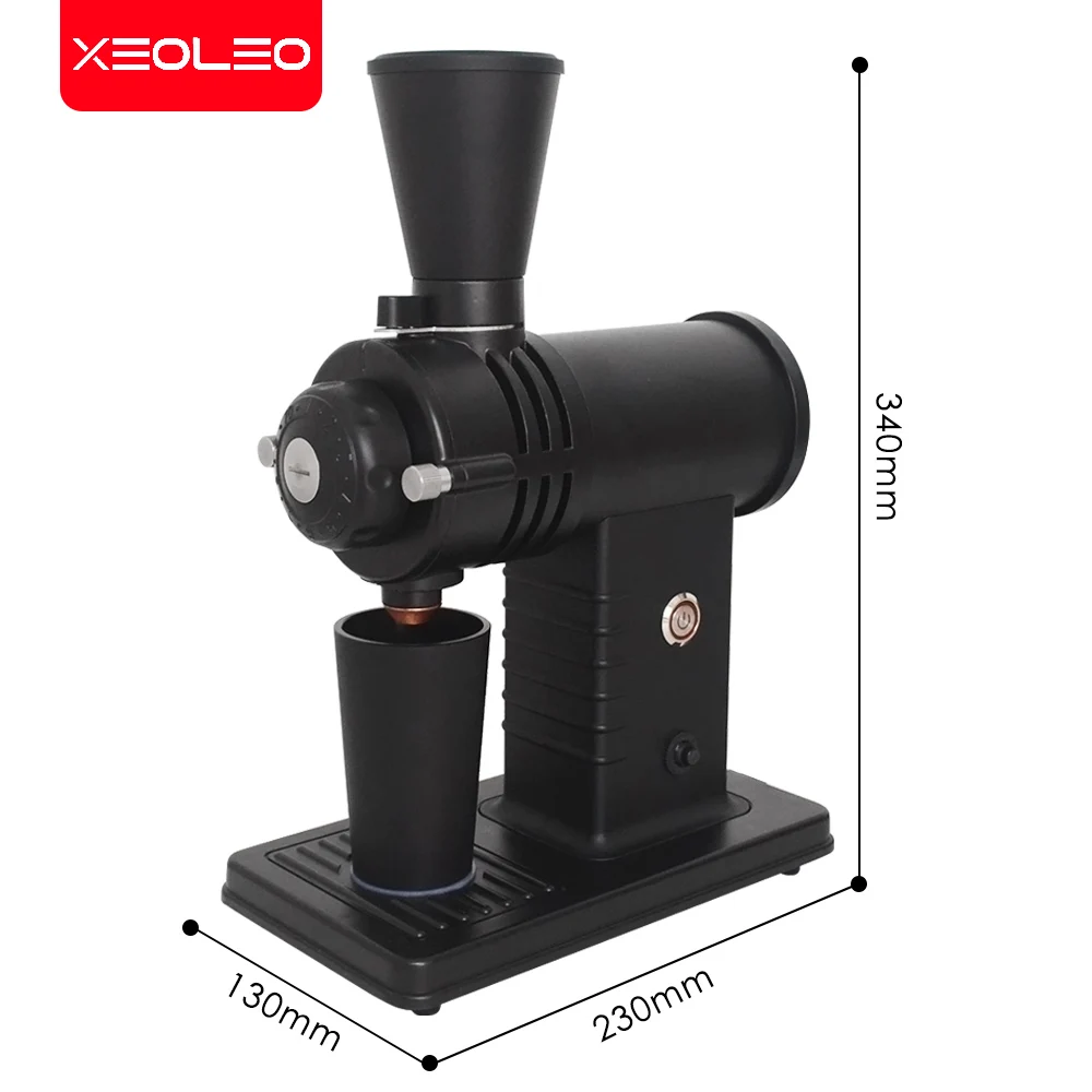 Кофемолка XEOLEO с призрачным зубьем 78 мм Акулий зубьями для фильтра Кофеварка 200 Вт