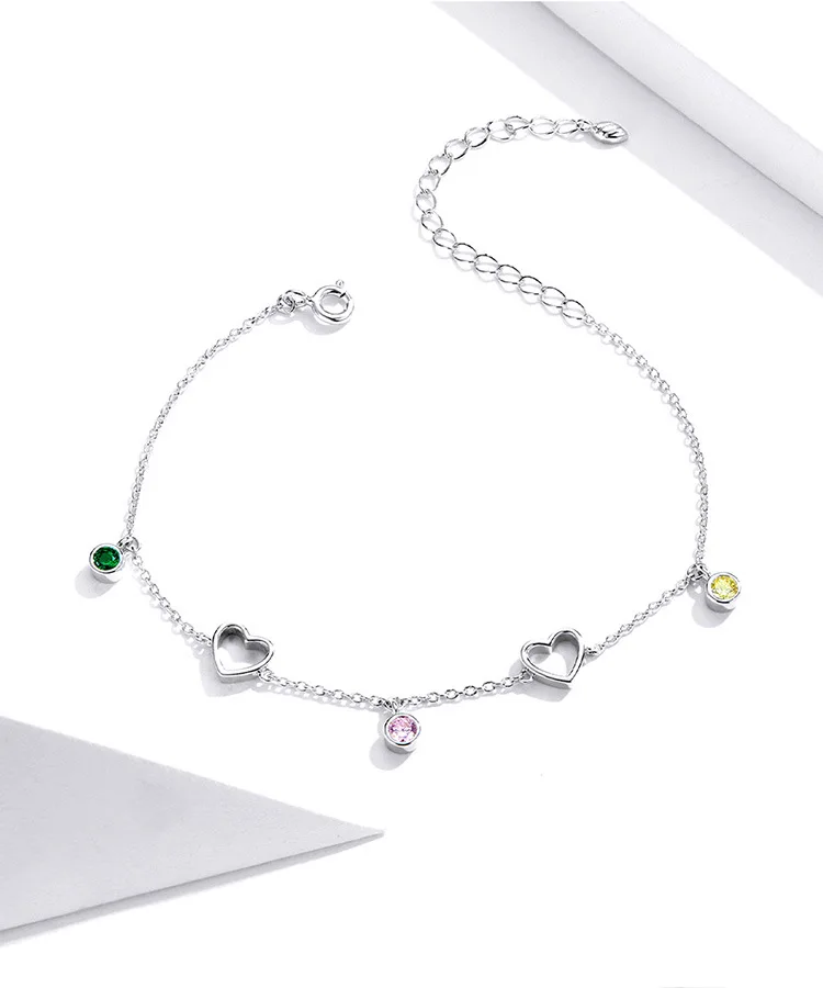 Посеребренные браслеты с бриллиантами и цепочкой подходят для pandora стразы