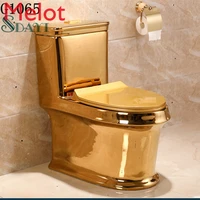 ceramic gold plated toilet gold color bathroom golden toilet wc
