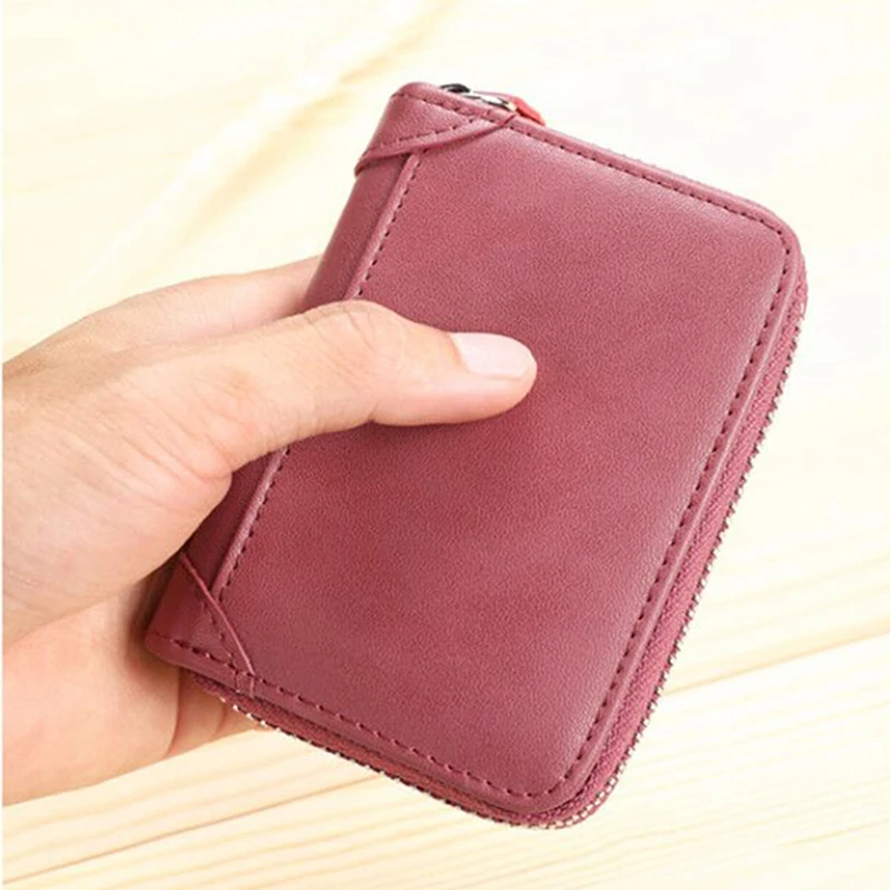 Держатель для кредитных карт из коровьей кожи с RFID защитой|Держатели и пропусков|