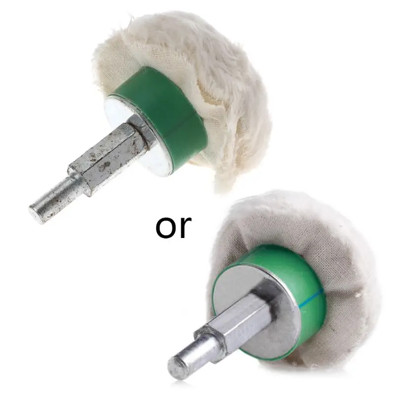 

Drill 1/4'' Shank Brush 2''/3''/4'' Cotton Dome Polishing Buffing Wheel Polish