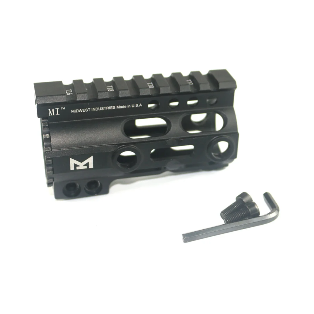 

4 7 10 12 15 inch M-LOK handguard Free Float Slim ar 15 Handguard quad Rail MLOK Handguard Picatinny Rail for M16