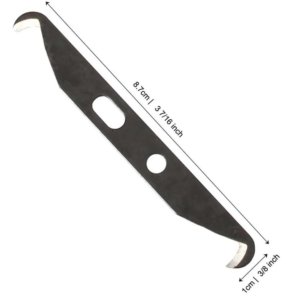 

Golf Club Grip Utinily Knife- Grip Change Remover Tool - 2 Ends Hook Blade DIY Knife