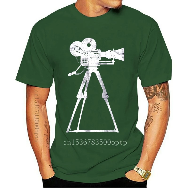 

Футболка Мужская/Женская/мужская с камерой в стиле ретро