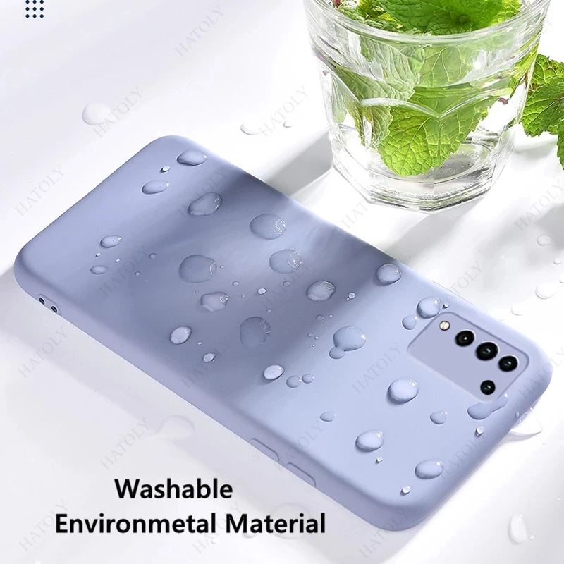 For Honor 10X Lite Case for Honor 10X Lite Cover 9X Premium 8X 30 Pro 30s 30i 20e 10 Play 4T Original Liquid Silicone Phone Case