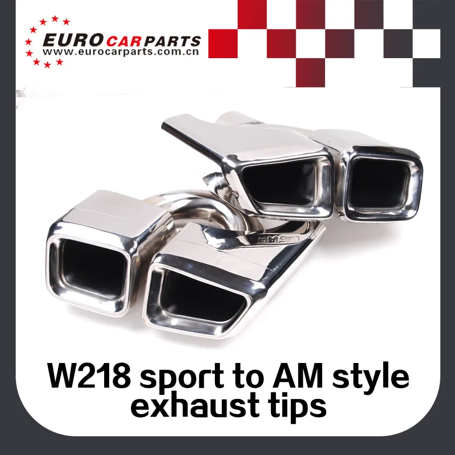 Диффузор CLS63 подходит для MB CLS-class CLS350 CLS550 sport line to A style PP с стоп-сигналами и