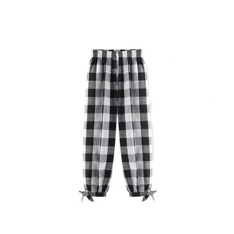 

Anime Home Clothes Harajuku Sleepwear Dormir Tops + Trouser Suits Two Piece Set Summer Pajamas for Women Loungewear Nightie