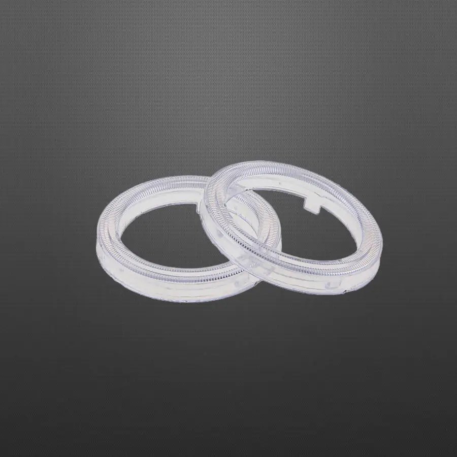 Пластиковая крышка объектива проектора POSSBAY 2 шт. для 60 мм ~ 110 COB LED Angel Eye Halo Ring
