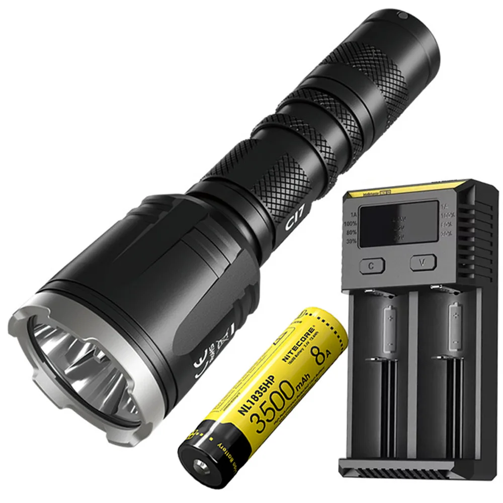 NITECORE CI7 набор тактических ИК-фонариков 4 * CREE XP-G3 S3 + SST-10-IR светодиоды макс. 2500 люмен