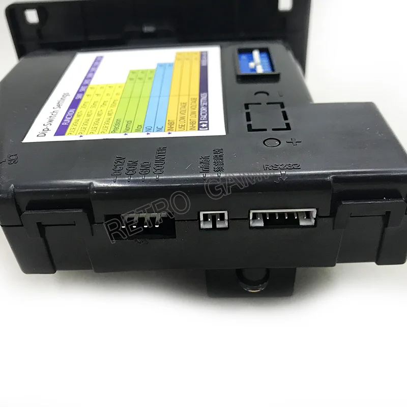 

Multi coin selector acceptor with LED accept 8 coins electronic Programmable for massage chair Arcade Game Vending Machine