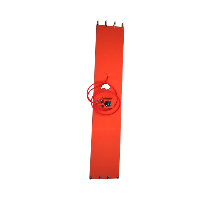 240v 300w 250*1156*1.5mm Silicone Heater for Gas Tank(dia 400mm) dial thermostat on pad 1500mm lead wire with European Plug | Дом и сад