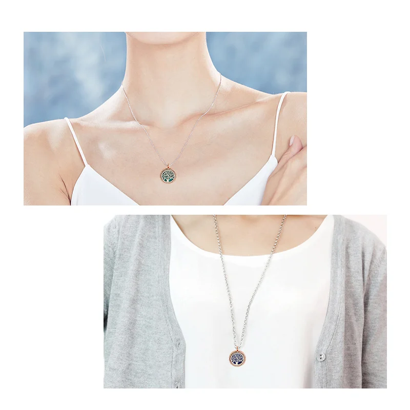 

Sweetvally 1pcs Perfume Locket Essential Oil Storage Diffuser Necklace Women Pendants Silver Color Stainless Steel Jewelry