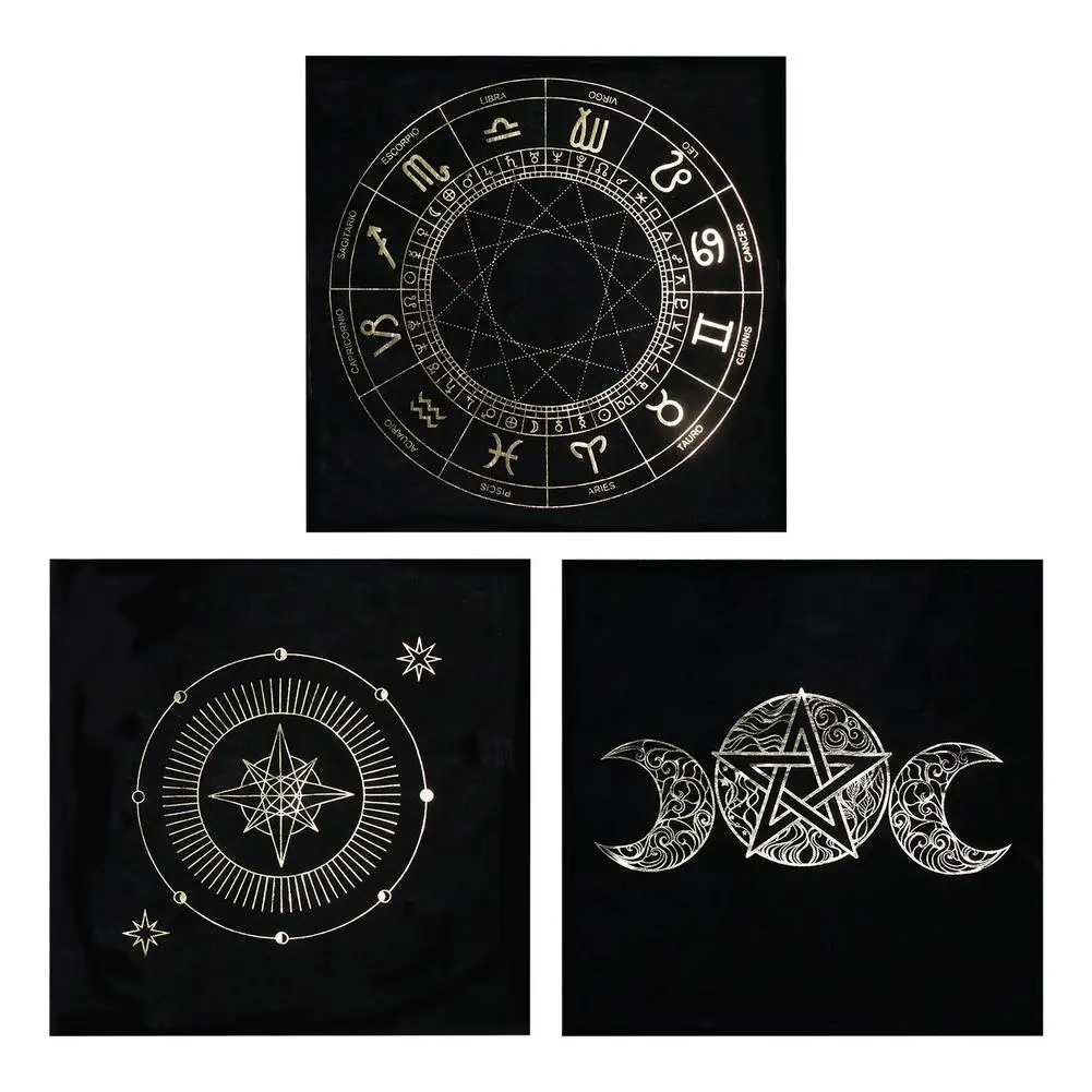 Астролейная скатерть Таро кожаная сумка товары для дереводелия алтаря