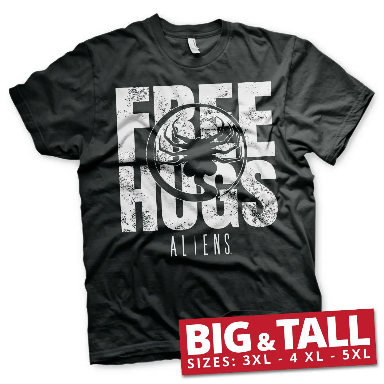

Officially Licensed Aliens - Free Hugs BIG & TALL 3XL, 4XL, 5XL Men's T-Shirt