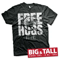 officially licensed aliens free hugs big tall 3xl 4xl 5xl mens t shirt