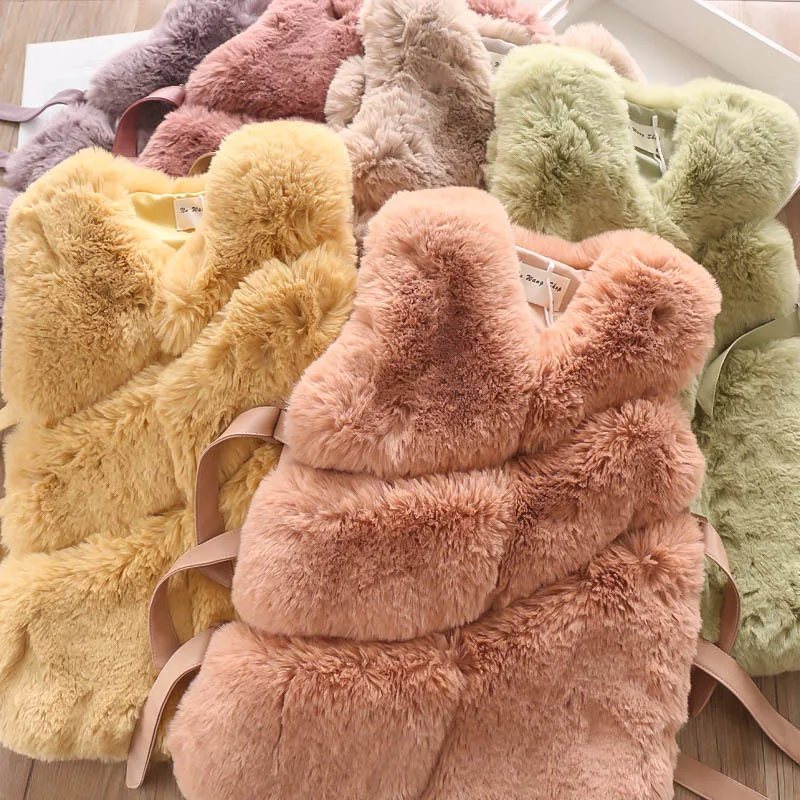 Осенне-зимний жилет из искусственного меха норковая бархатная жилетка для