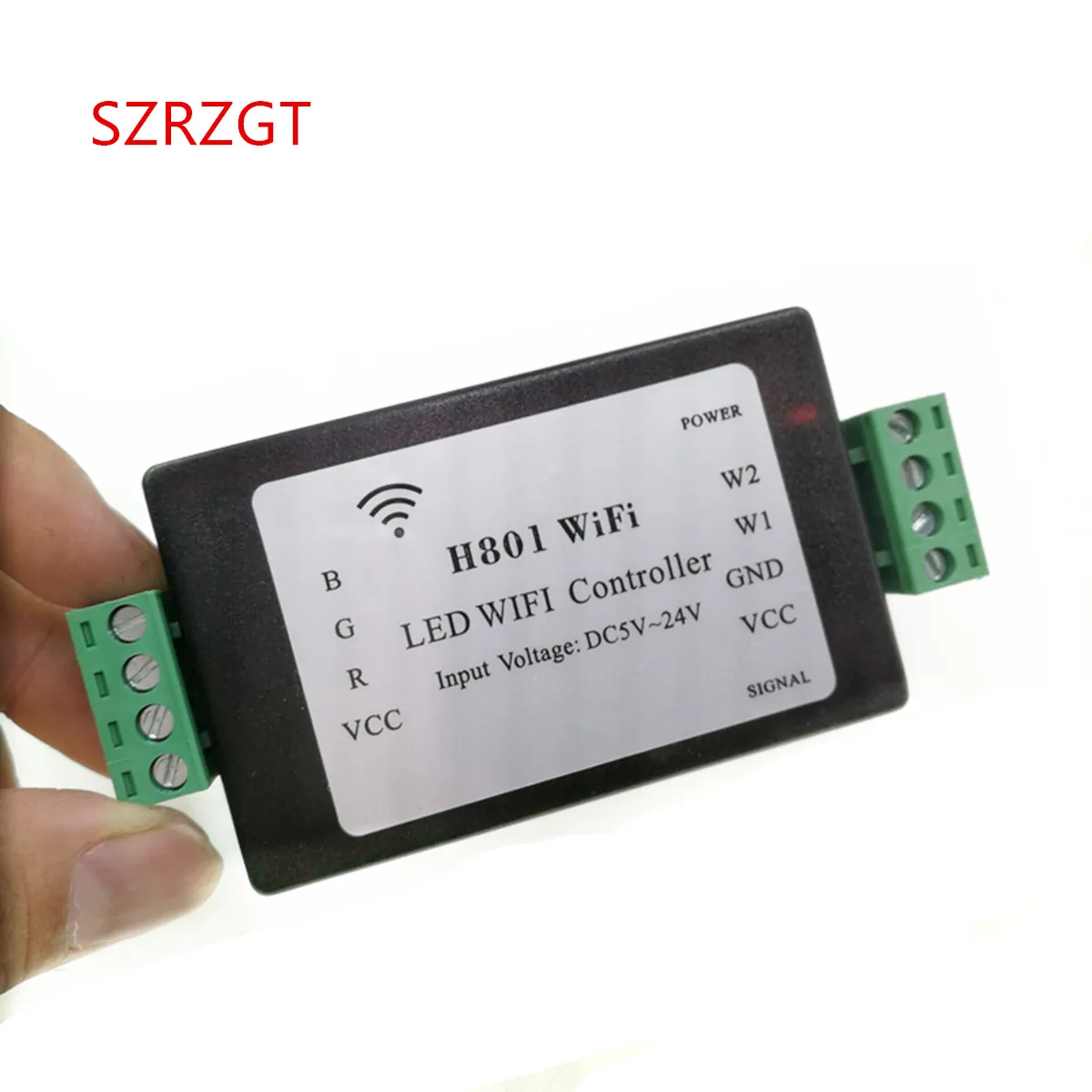 1 шт. контроллер H801 Wi Fi Контроллер RGBW светодиодный Стандартный вход Выход 4CH *