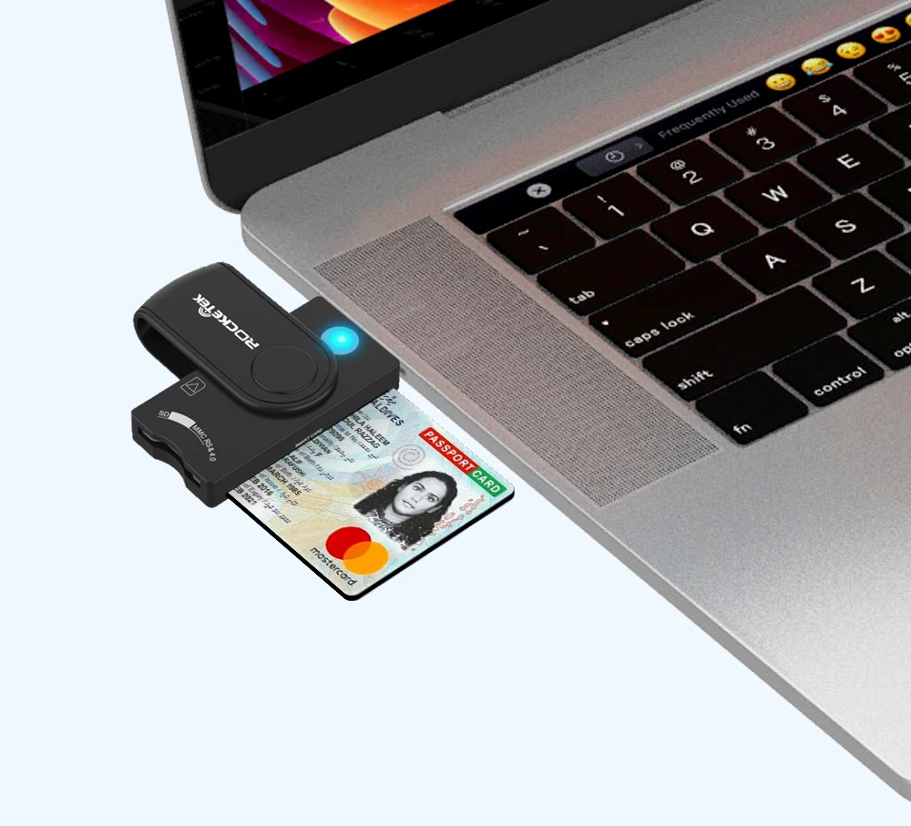 Аксессуары для ноутбука Для Windows OS USB считыватель смарт-карт для SD micro SD, sim-карта памяти смарт-карта для CAC/National ID/ATM кардридер s считыватель карт
