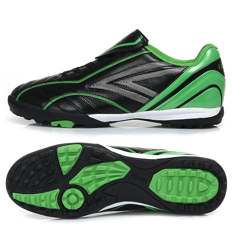 9417 black green В свободном доступе! TIEBAO, детские футбольные бутсы для мальчиков и девочек, резиновая подошва, спортивная обувь для тренировок, футбольные бутсы TF, футбольные бутсы EU 28-35 - Цвет: 9417 black green