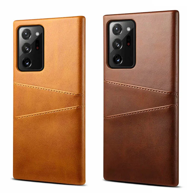 

50X For Samsung Galaxy S20 Ultra S10 5G S9 S8 Plus S10E Card Slots Leather Case For Note 20 10 9 8 S7 Edge Plus A90 A80 A70 A50