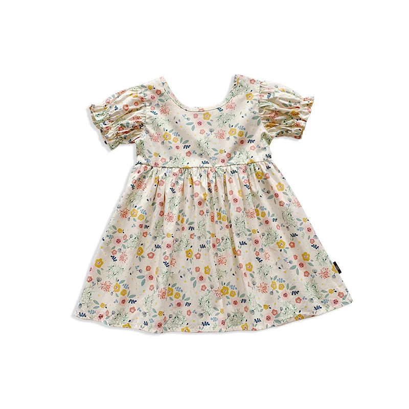 Girl Princess Dress New Summer Kid Girls Floral Sweet Children Party Suits Flower Costume Clothing | Детская одежда и обувь