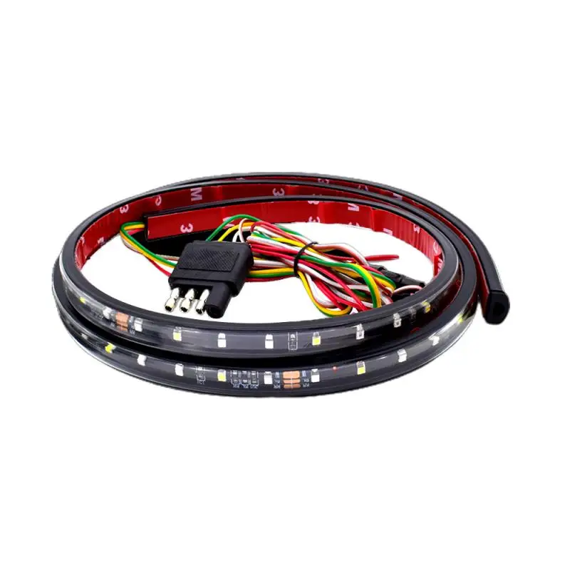 150cm Car Lights Truck Tailgate LED Strip Light Bar Triple Row 4-Function With Driving Brake Turn Signal For Jeep Pickup SUV |
