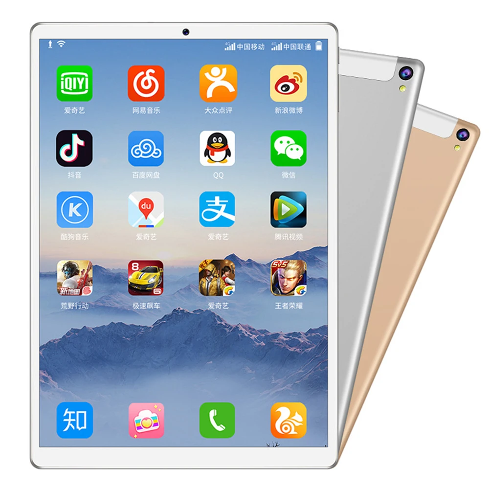 

10.1 inch Tablet 2GB+32GB Memory 2.0GHZ Quad-Core Cortex A7 Processor 4G HD 1280*800 IPS Android 10.0 OS Tablet MTK6739