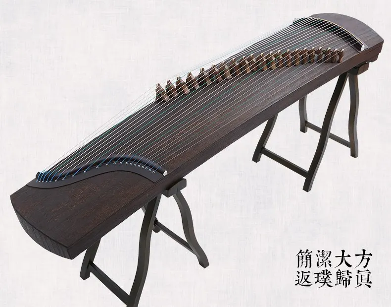 Профессиональный 21 струнный китайский zither fortune paulownia твердой древесины гуженг