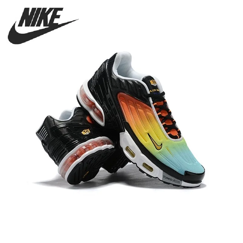 

Nike Air Max Plus TN 3 Chaussures De Course pour Hommes et Femmes, respirantes, noires, 36 45