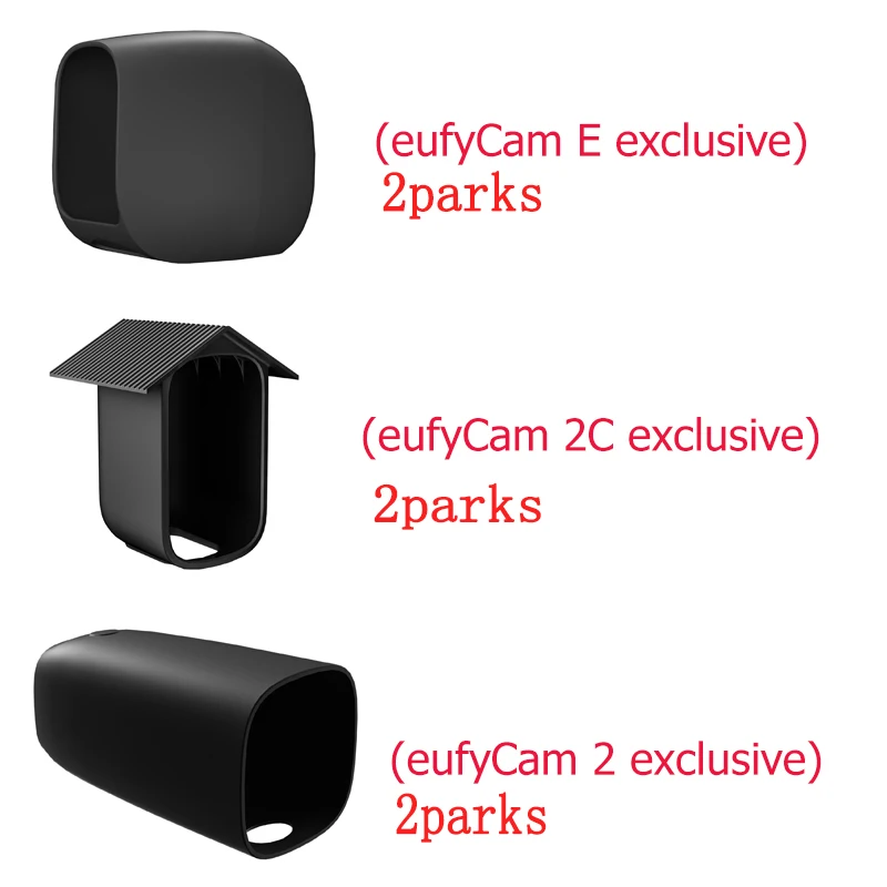 Силиконовые защитные чехлы для камеры eufyCam Eufy-2C Eufy-2 защита от царапин 2 шт. |