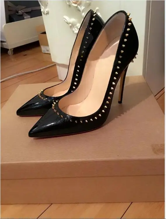 2019 г. Туфли на высоком каблуке с круглым носком модные тонкие туфли закрытым 12 см