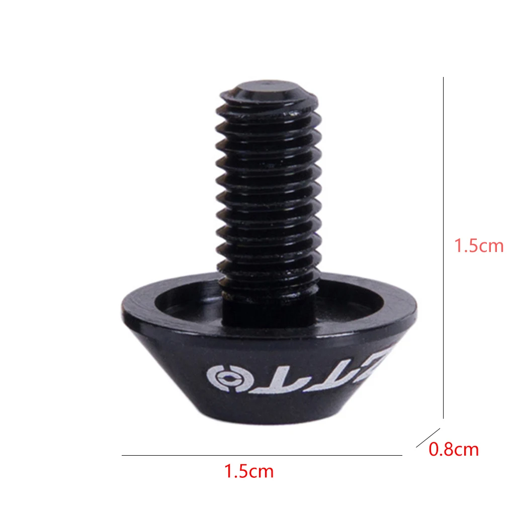 

2pcs Bicycle Water Bottle Holder Mount Bolts M5x10 Type Hex-headed Screw Bike Bottle Cage Rack Parts