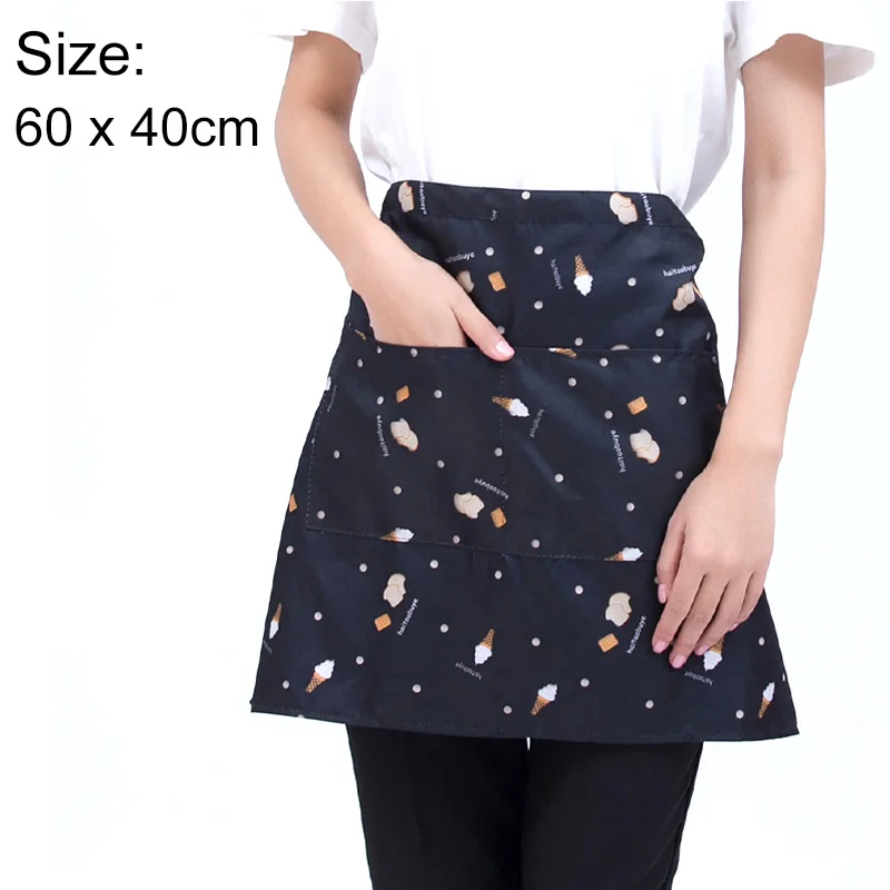 Регулируемый половинной длины фартук для мамы и дочки женщин с надписью в стиле