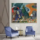Знаменитые Картины VLadies of Arles - van gogh на холсте, настенные картины, плакаты и принты на стену для гостиной