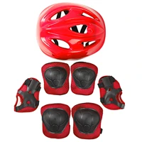 4 kids sports equipment set outdoor skating cycling protective gear foam plastic helmet with wrist knee elbow pads sports guards