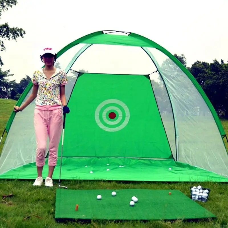 Fiyat Siyah Ve Yeşil Taşınabilir Golf Pratik Ağları Kullanılabilir Iç Ve Dış Mekanlarda