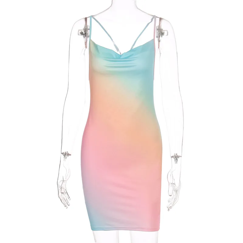 Женское модное платье в стиле пэчворк для ночного клуба сексуальное облегающее