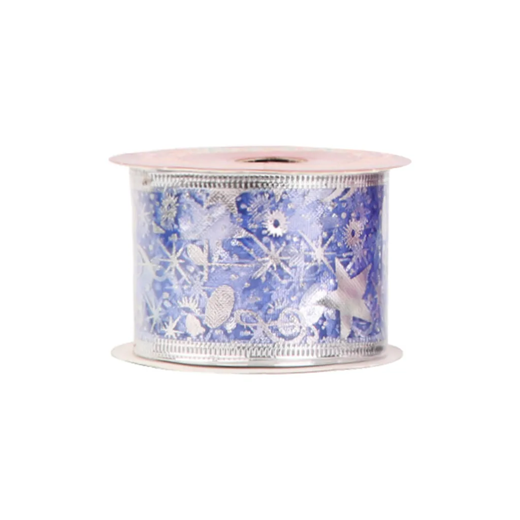 Бронзирующие музыкальные ноты Рождественская лента подарочная украшение для