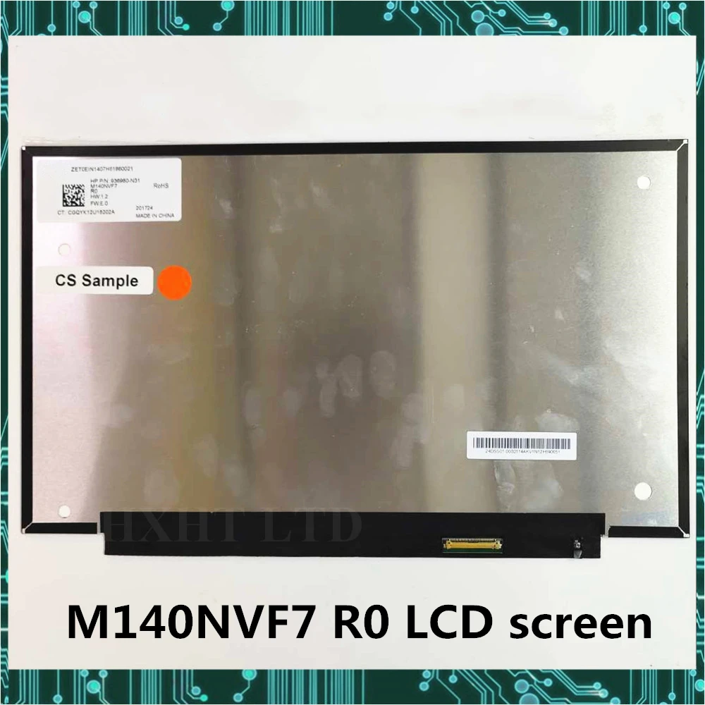 Оригинальный ЖК-дисплей для ноутбука 120 Гц 14 &quotIPS экран M140NVF7 R0 P/N 936980-N31