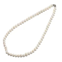fashion 100 pearl natural pearl necklace female 2021 retro creative elegant temperament wedding party all match gift wholesale