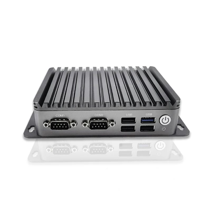 Factory Price Oem Iot Edge Gateway Fanless Rugged 4105U J1900 I3 I5 I7 X86 Industrial Computer Din Rail Embedded Mini Pc | Компьютеры и
