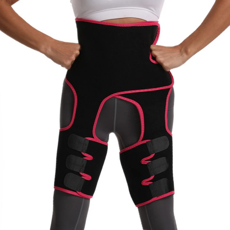 

Уменьшить обертывания неопрена Горячая Пот Body Shaper шейпер для ног для похудения Управление жира Корректирующее белье Для женщин Поддержка п...