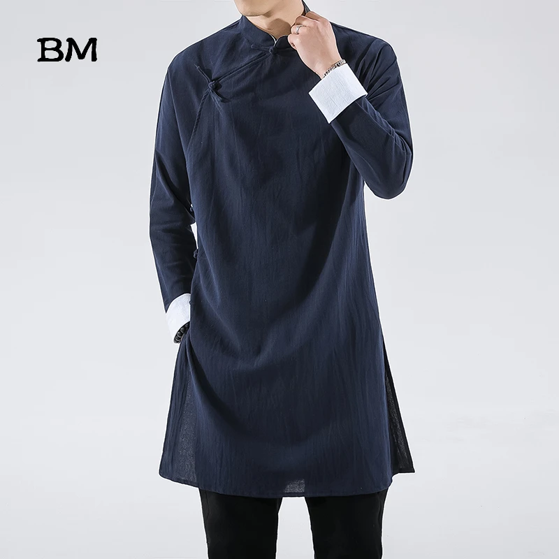 Уличная одежда тонкий костюм Тан пальто для мужчин 2020 Мужская льняная куртка