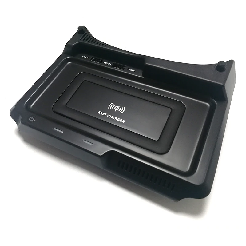 For CRV CR-V Для Honda CRV CR-V автомобильное крепление QI Беспроводное зарядное устройство прикуриватель зарядное устройство держатель телефона аксессуары для iPhone 8 - Название цвета: For CRV CR-V