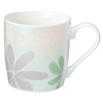 Кружка 350мл фрф &quotЦветы-5&quot 4 дизайна | Дом и сад